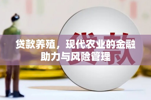 水上贷款养殖，现代农业的金融助力与风险管理