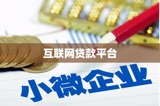 水上互联网贷款平台