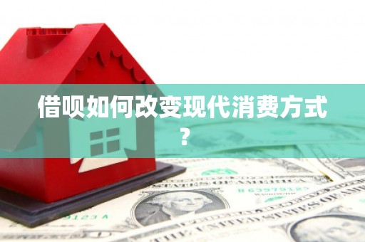 水上借呗如何改变现代消费方式？