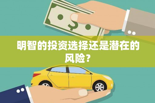 水上明智的投资选择还是潜在的风险？