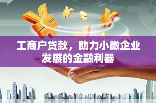 水上工商户贷款，助力小微企业发展的金融利器