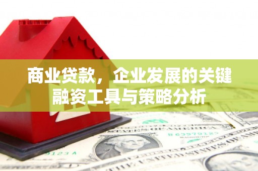 水上商业贷款，企业发展的关键融资工具与策略分析