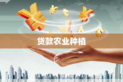 水上贷款农业种植