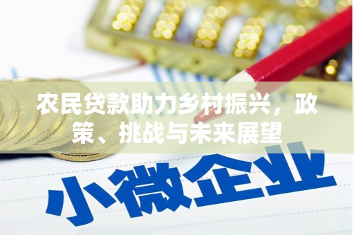 水上农民贷款助力乡村振兴，政策、挑战与未来展望