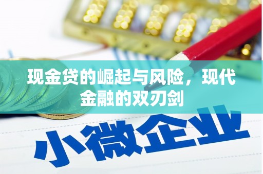 水上现金贷的崛起与风险，现代金融的双刃剑
