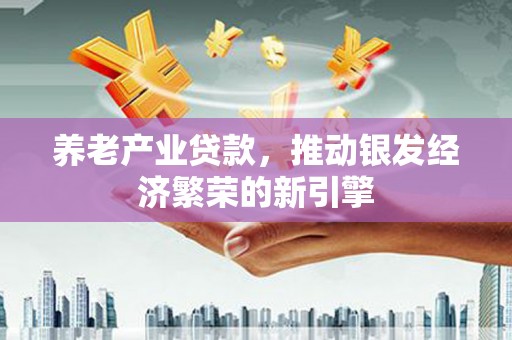 水上养老产业贷款，推动银发经济繁荣的新引擎