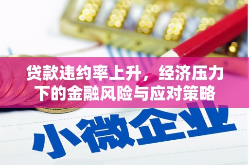 水上贷款违约率上升，经济压力下的金融风险与应对策略