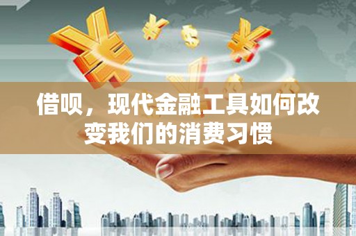 水上借呗，现代金融工具如何改变我们的消费习惯