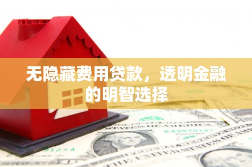 水上无隐藏费用贷款，透明金融的明智选择