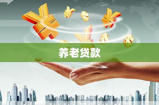 水上养老贷款