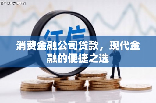 水上消费金融公司贷款，现代金融的便捷之选