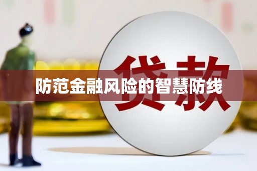 水上防范金融风险的智慧防线