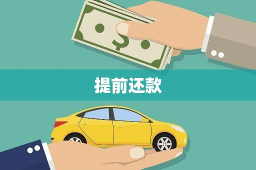 水上提前还款
